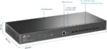 TP-Link TL-SG1024 | 24 Port Gigabit Ethernet Switch | Plug and Play | Sturdy Metal w/Shielded Ports | Rackmount | Fanless | 3 Year Manufacturer Warranty | Unmanaged, Black