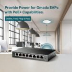 TP-Link TL-SG108PE V3 | 8 Port Gigabit PoE Switch | Easy Smart Managed | 4 PoE+ Ports @64W | Plug & Play | Sturdy Metal w/ Shielded Ports | Fanless | QoS, Vlan & IGMP | Limited...