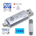 UWY 128G OTG multi-fonction USB flash drive TYPE-C interface