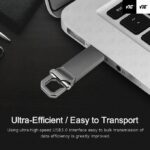 VIC ♛128Go USB3.0 Clés USB métal, Disque USB portable étanche