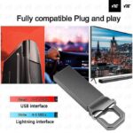 VIC ♛128Go USB3.0 Clés USB métal, Disque USB portable étanche
