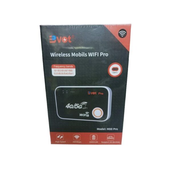 Wifi Pocket M88 Pro 4G/5G 3.000 Mah