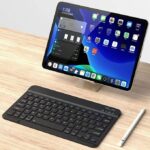 10 Inch Bluetooth Keyboard Rechargeable For Phone Tablet-VSC