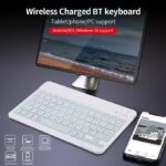10 Inch Bluetooth Keyboard Rechargeable For Phone Tablet-VSC
