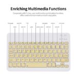 10 Inch Bluetooth Keyboard Rechargeable For Phone Tablet-VSC