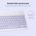 10 Inch Bluetooth Keyboard Rechargeable For Phone Tablet-VSC