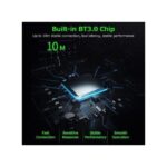 10" Wireless BT Keyboard Ultra-thin Rechargeable Mixed Light