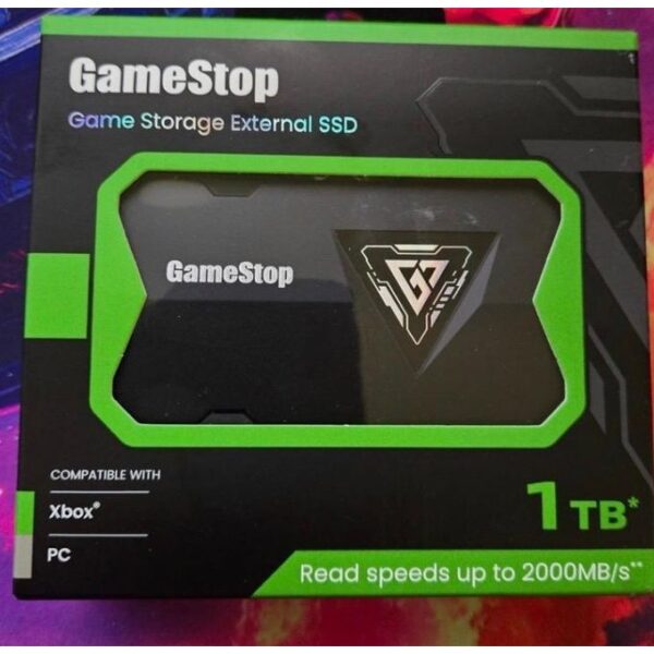 1TB Game Storage External SSD - 2000MB/s USB-C