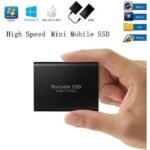 1TB SMART Long Time Safe High Speed External SSD Hard Drive Portable Drive Slim External Hard Drive High Speed Type C USB 3.1- Compatible With PC, Laptop And Mac