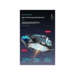 2.4G + Bluetooth 5.0 Wireless Gaming Mouse - Rechargeable, Silent Click, 2400 DPI Adjustable, RGB Ergonomic Mice for PC/Laptop