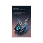 2.4G + Bluetooth 5.0 Wireless Gaming Mouse - Rechargeable, Silent Click, 2400 DPI Adjustable, RGB Ergonomic Mice for PC/Laptop