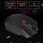 2.4GHz Wireless Optical Mouse Game Mice with USB Receiver Mouse for PC Office Laptops