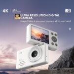 4K HD Digital Camera Self-Timer Travel Camera Student Kids Card Camera