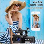 4K Professional Video Camera Ultra 6KHD 64MP
