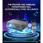 4k Smart Android Projector with Kareoke (2GB + 32GB)