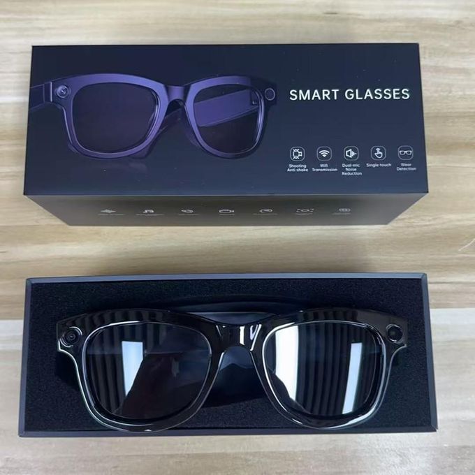 Ai Smart Eyes glass with mini Camera & Video Recording & Wi-Fi & Bluetooth