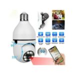 Amazing 1080P Bulb Surveillance Camera WiFi Night Vision HD Tracking