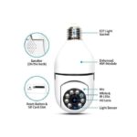 Amazing 1080P Bulb Surveillance Camera WiFi Night Vision HD Tracking