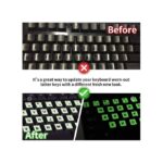 Ba Light Glow In The Dark Keyboard Light Sticker Wireless Keyboard