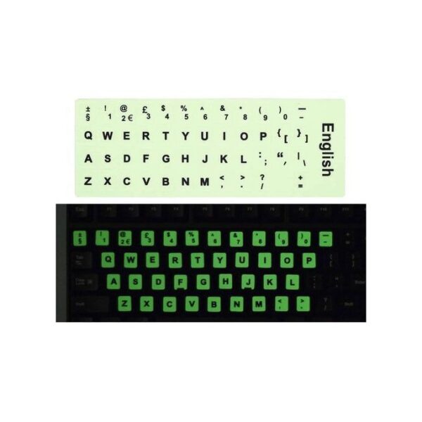 Ba Light Glow In The Dark Keyboard Light Sticker Wireless Keyboard