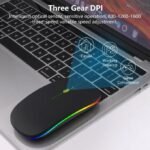 Bluetooth 2.4G Silent Illuminated Office Wireless Mouse