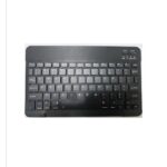 BLUETOOTH KEYBOARD With Leather Case 10.1 And Glass Black
