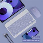 Bluetooth Wireless Keyboard and Mouse Set Rechargeable For Mobile Phones/Computers/Tablets