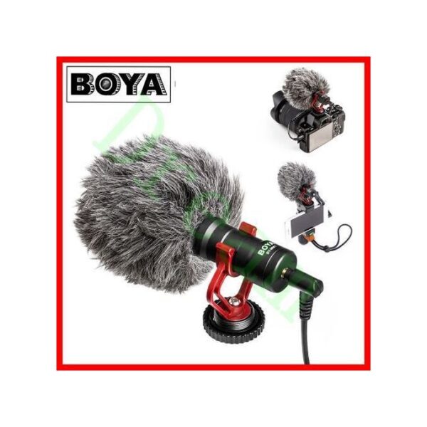 Boya Camera Video Microphone Youtube Vlogging Recording Mic