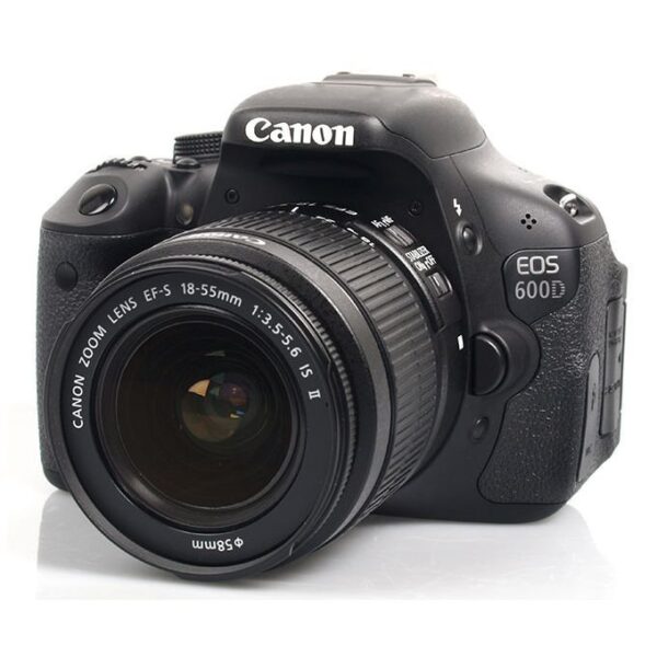 Camera Action Canon EOS 600D DSLR Camera With 18-55mm Lens