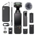 Dji Osmo Osmo Creator Combo Pocket 3 Action Camera Vlogging 1'' CMOS, 4K/120fps 3-Axis Stabilization, Face/Object Tracking, with Mic