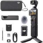 Dji Osmo Osmo Creator Combo Pocket 3 Action Camera Vlogging 1'' CMOS, 4K/120fps 3-Axis Stabilization, Face/Object Tracking, with Mic