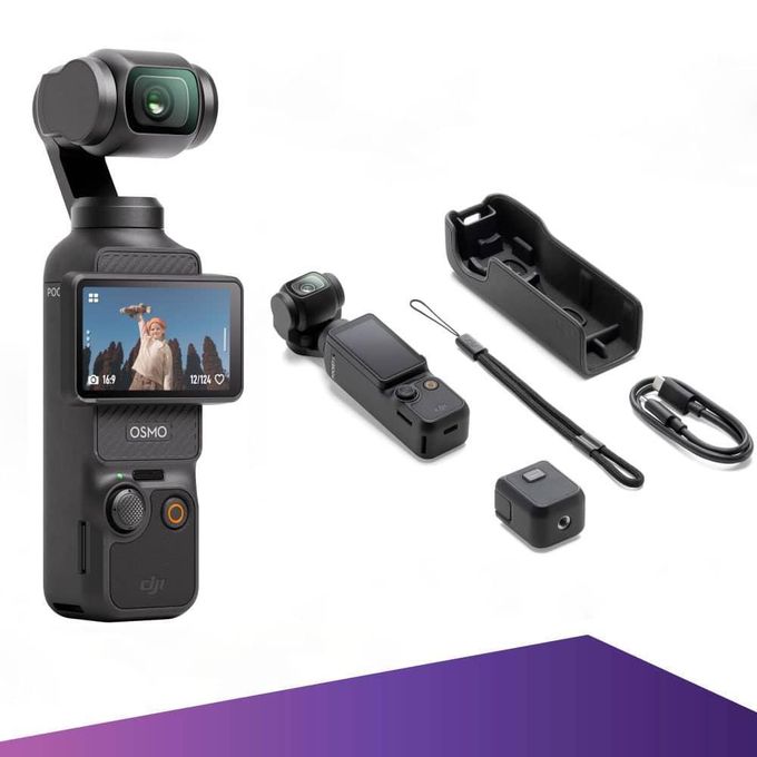 Dji Osmo Osmo Pocket 3 Standard version 4K 120fps Video Vlog Action Camera Stabilizer Gimbal object face tracking
