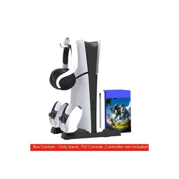 Dobe PS5 & PS5 SLIM Playstation 5 Charging Stand With Cooling Fan