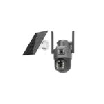 Dual Lens Solar Powered Smart Alarm Ptz Security Camera