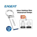EAGEAT EAGEAT USB Flash Drive 256GB - Metal OTG Micro USB & Type-C