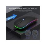 EAGEAT Wireless 2.4GHz Mice Rechargeable Mute