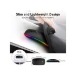EAGEAT Wireless 2.4GHz Mice Rechargeable Mute