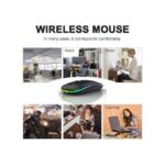EAGEAT Wireless 2.4GHz Mice Rechargeable Mute