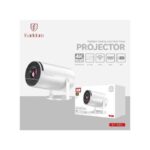 Earldom 4K Smart Projector with WiFi 6 & Auto Focus