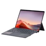 For M icrosoft Surface Pro 11 / Pro 10 2089A Wireless Bluetooth Keyboard Leather Case(Grey)