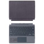 For M icrosoft Surface Pro 11 / Pro 10 2089A Wireless Bluetooth Keyboard Leather Case(Grey)