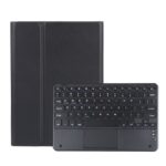 For Redmi Pad SE Bluetooth Keyboard Leather Case (Black)