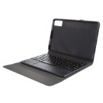 For Redmi Pad SE Bluetooth Keyboard Leather Case (Black)