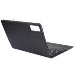 For Redmi Pad SE Bluetooth Keyboard Leather Case (Black)