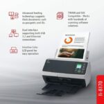 Fujitsu Ricoh Fi-8170 Scanner, A4 Duplex USB 3.2 Network Scanner