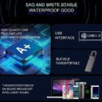 GtyGo 512 GB OTG Usb Flash Drive USB3.0 Adapter Type C 3 Units In 1 Set