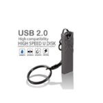 GUEETON 128GB Metal OTG Usb Flash Drive Waterproof 3D Embossment