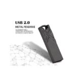 GUEETON 128GB Metal OTG Usb Flash Drive Waterproof 3D Embossment