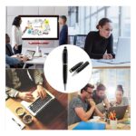 GUEETON 128GB OTG Usb Flash Drive Ballpoint Pen BLACK with 4 pcs spare refills