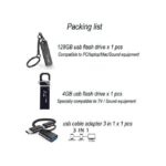 GUEETON GUEETON 128GB USB Flash Drive with 4GB Memory & OTG Adapter